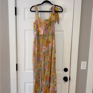 Show me your mumu floral Multicolor Maxi Dress